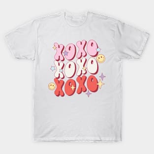 XOXO retro valentine sublimation T-Shirt